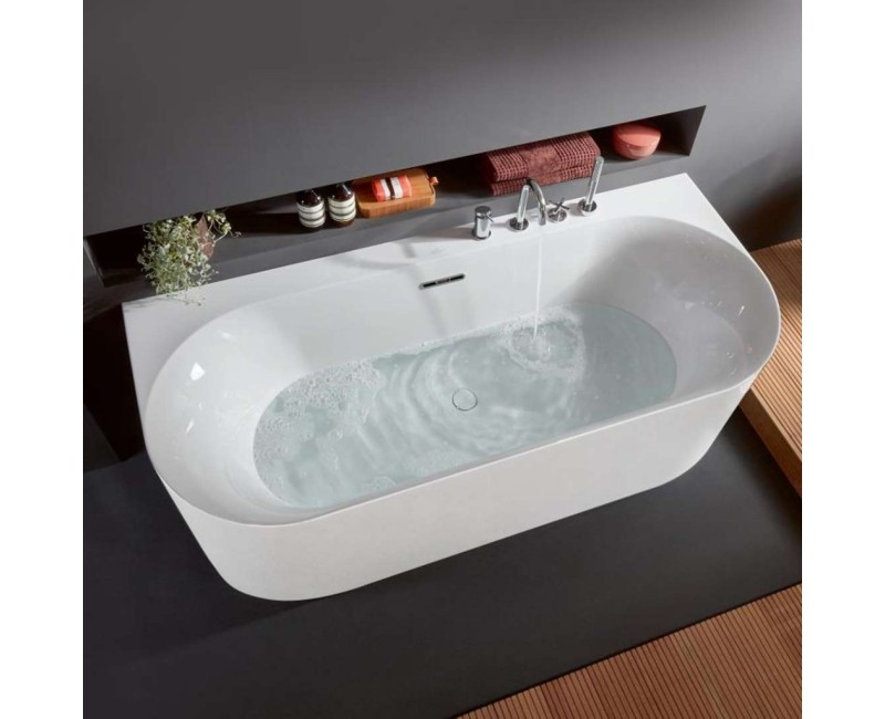 Vanna Villeroy & Boch Loop&Friends 170x75cm, Lietā akrila, Alpu balta UBA170LOF9CS00V-01