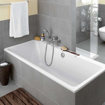 Vanna Villeroy & Boch Subway 190x90cm, Akrilas, Alpių balta UBA199SUB2V-01
