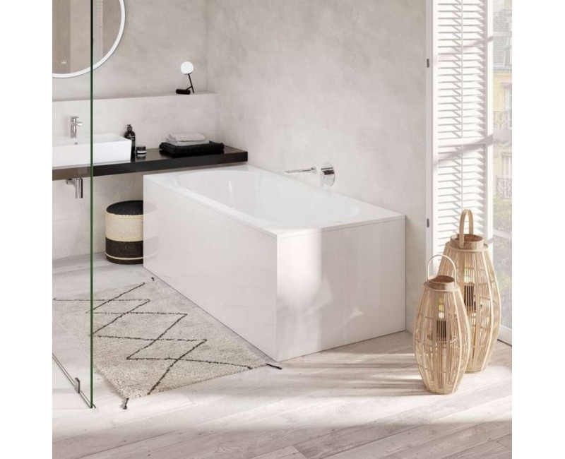Ванна Villeroy & Boch Oberon 160x75 см, Quaryl, альпийский белый UBQ160OBE2V-01