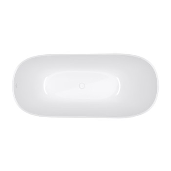 Brīvi stāvošā vanna Villeroy & Boch Theano Quaryl®, 170x75cm, Alpu balta UBQ170ANH7F200V-01