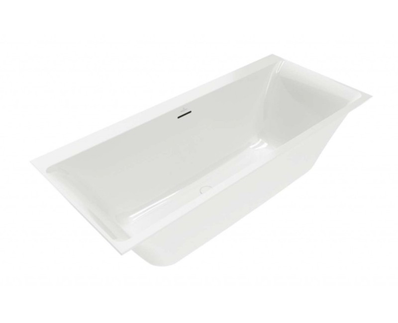 Vanna Villeroy & Boch Subway 3.0 170x75cm, Quaryl®, Alpu baltā krāsā UBQ170SBW2TDV-01