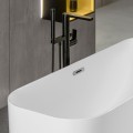 Laisvai stovinti vonia Villeroy & Boch Finion 170x70cm, Quaryl®, Alpu balta UBQ177FIN7A100V401