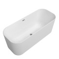 Laisvai stovinti vonia Villeroy & Boch Finion 170x70cm, Quaryl®, Alpu balta UBQ177FIN7A100V401