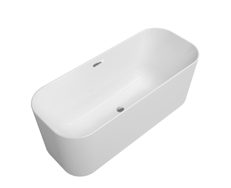 Laisvai stovinti vonia Villeroy & Boch Finion 170x70cm, Quaryl®, Alpu balta UBQ177FIN7A100V401