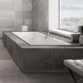 Vanna Villeroy & Boch Architectura Squaro Edge 12, 190x90cm, Quaryl® (Lietais marmors), Balta UBQ190SQE2DV-01