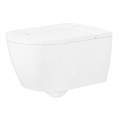 Pakabinamas tualetas su bidė funkcija Villeroy & Boch ViClean CeramicPlus Rimfree su SoftClose dangčiu