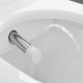 Pakabinamas tualetas su bidė funkcija Villeroy & Boch ViClean CeramicPlus Rimfree su SoftClose dangčiu