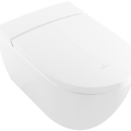 Piekaramais pods ar bide funkciju Villeroy & Boch ViClean I-200 CeramicPlus Rimfree ar SoftClose vāku Balts
