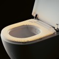 Piekaramais pods ar bide funkciju Villeroy & Boch ViClean I-200 CeramicPlus Rimfree ar SoftClose vāku Balts