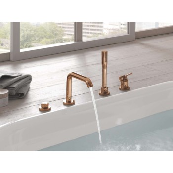 Vannas / Dušas maisītājs Grohe Essence uz vannas malas SpeedClean PVD  virsma warm sunset 19578DA1