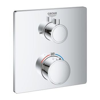Vannas / Dušas maisītājs Grohe Grohtherm ar termostatu, hromēts 24080000