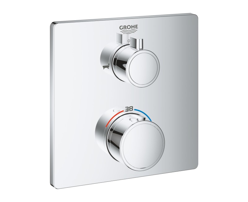 Vannas / Dušas maisītājs Grohe Grohtherm ar termostatu, hromēts 24080000