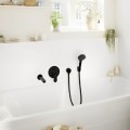Vonios/dušo maišytuvas Hansgrohe Rebis S įmontuojamas juodas matinė 72466670