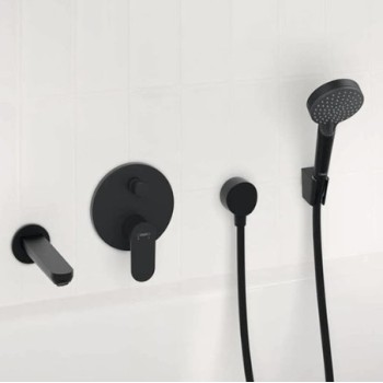 Vannas / Dušas maisītājs Hansgrohe Rebis S iebūvējams Melns Matēts 72466670
