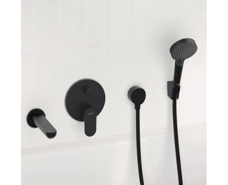 Vonios/dušo maišytuvas Hansgrohe Rebis S įmontuojamas juodas matinė 72466670