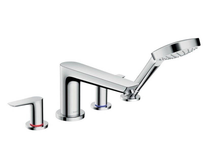 Vonios / Dušo maišytuvas Hansgrohe Talis E ant vonios krašto 71748000 Chromuotas