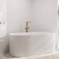 Смеситель для ванны/душа Hansgrohe Tecturis E Напольный, матовая бронза