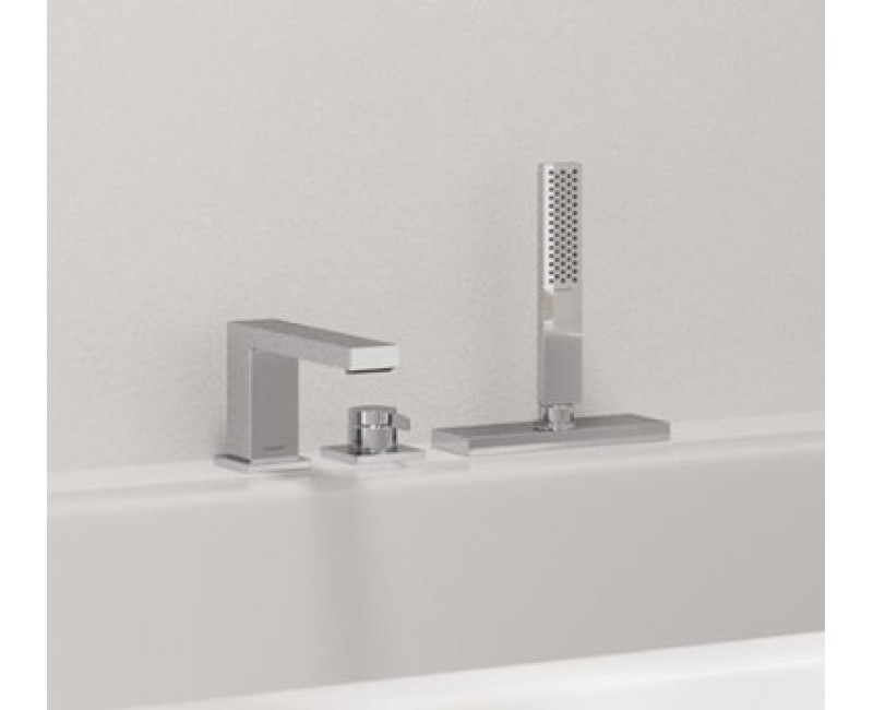 Vannas / Dušas maisītājs Hansgrohe Tecturis E  uz vannas malas ar sBox 73443000 Hromēts
