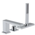 Vannas / Dušas maisītājs Hansgrohe Tecturis E  uz vannas malas ar sBox 73443000 Hromēts