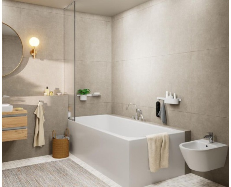 Vannas / Dušas maisītājs Hansgrohe Vernis Shapeuz vannas malas 71459000 Hromēts