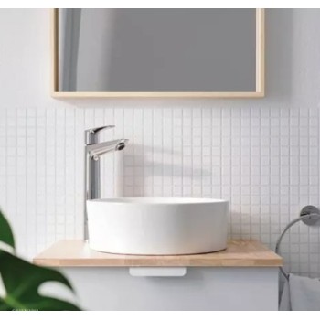 Grohe BauEdge смеситель для раковины, приподнятый, хром 23910001