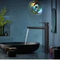 Izlietnes maisītājs Hansgrohe Metropol 260 Ar push-open izplūdi 32512340 Brushed Black Chrome