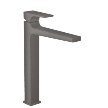 Vonios kriauklės maišytuvas Hansgrohe Metropol 260 su push-open išleidimu 32512340 Brushed Black Chrome