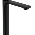 Смеситель для раковины Hansgrohe Rebris E 240 CoolStart с pop up клапаном 72581670 Черный матовый
