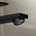 Смеситель для раковины Hansgrohe Rebris E 240 CoolStart с pop up клапаном 72581670 Черный матовый