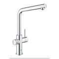 Virtuvinis maišytuvas Grohe Blue Home su filtru Chromuotas 31454001