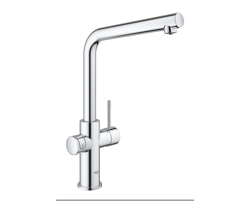 Virtuvinis maišytuvas Grohe Blue Home su filtru Chromuotas 31454001