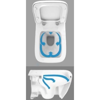 Piekaramais pods Ideal Standard Dolomite Rimless Bez vāka W331301