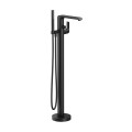 Ravak FL 080.20BL.RB07A Отдельно стоящий смеситель для ванны, черный X070441