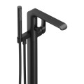 Ravak FL 080.20BL.RB07A Отдельно стоящий смеситель для ванны, черный X070441