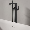 Ravak FL 080.20BL.RB07A Отдельно стоящий смеситель для ванны, черный X070441