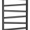 Dvieļu žāvētājs / Radiators Sapho Zig 50x133 cm, 490W, antracīts ZG513A