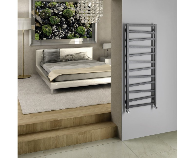 Dvieļu žāvētājs / Radiators Sapho Zig 50x133 cm, 490W, antracīts ZG513A