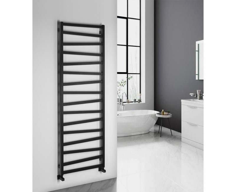 Dvieļu žāvētājs / Radiators Sapho Zig 60x181cm, 824W, melns  ZG619B
