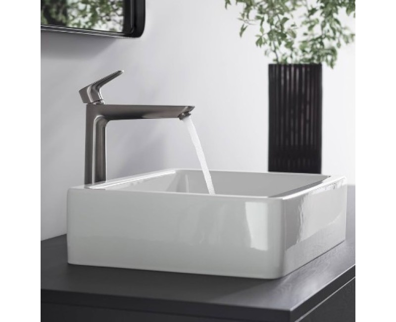 Смеситель для раковины Hansgrohe Talis E 240 71717340 Brushed Black Chrome