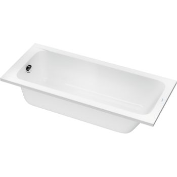 Vanna Duravit D-Code, 160x70cm, akrils, balts 700096000000000