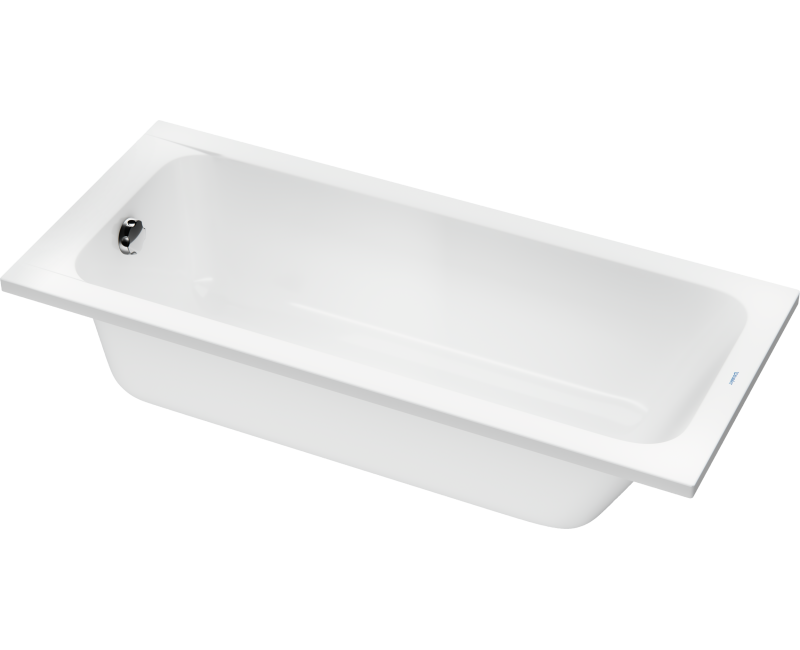 Ванна Duravit D-Code, 160x70см, акрил, белая 700096000000000