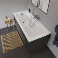 Ванна Duravit D-Code, 160x70см, акрил, белая 700096000000000