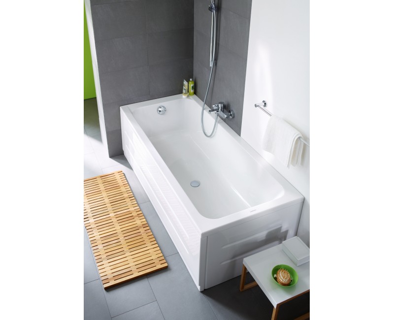 Vanna Duravit D-Code, 170x70cm, akrilas, balta 700097000000000