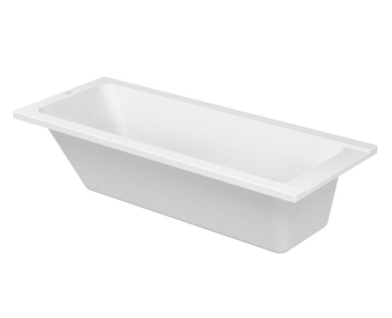 Vanna Duravit D-Code, 170x70cm, akrilas, balta 700097000000000