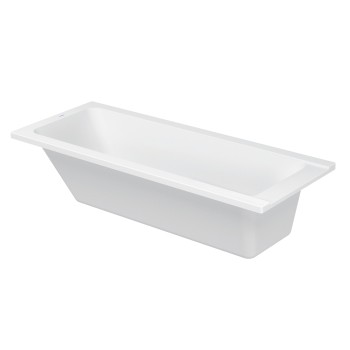 Vanna Duravit D-Code, 170x70cm, akrils, balts 700098000000000
