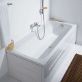 Vanna Duravit D-Code, 170x75cm, akrilas, balta 700099000000000