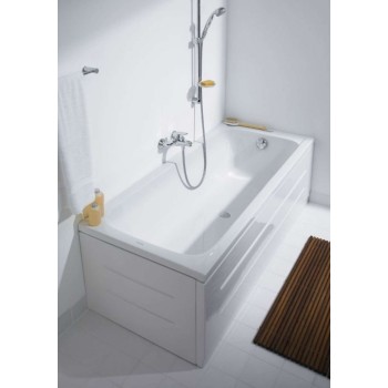 Vanna Duravit D-Code, 170x75cm, akrilas, balta 700099000000000