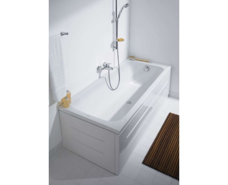 Vanna Duravit D-Code, 170x75cm, akrilas, balta 700099000000000