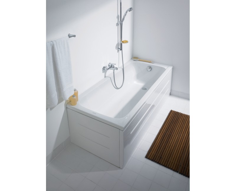 Vanna Duravit D-Code, 170x75cm, akrils, balts 700100000000000