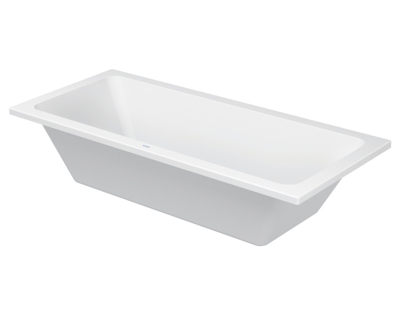 Ванна Duravit D-Code, 180x80см, акрил, белая 700101000000000